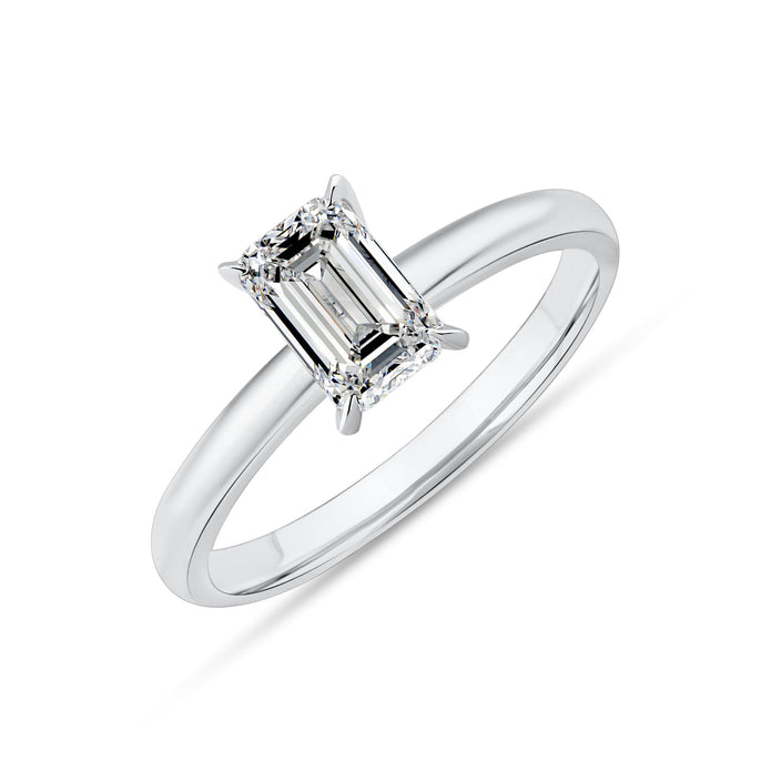 CT-003-34 Emerald Kesim Tektaş Yüzük